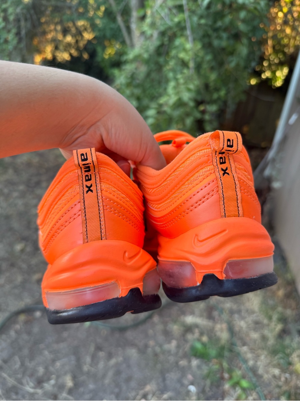 Women’s The Nike Air Max 97 Atomic Orange size 10 - Picture 7 of 10